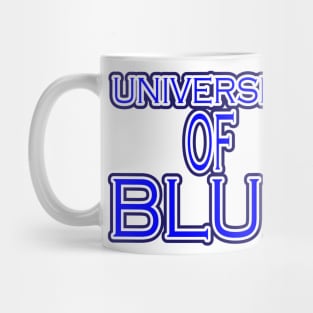 University Of Blue Mug